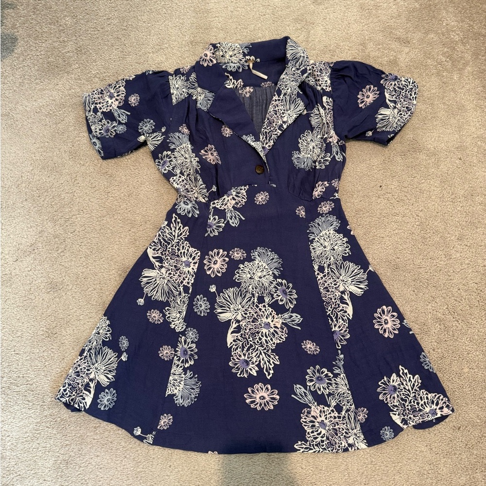 Free People Vintage Inspired Shirt Dress